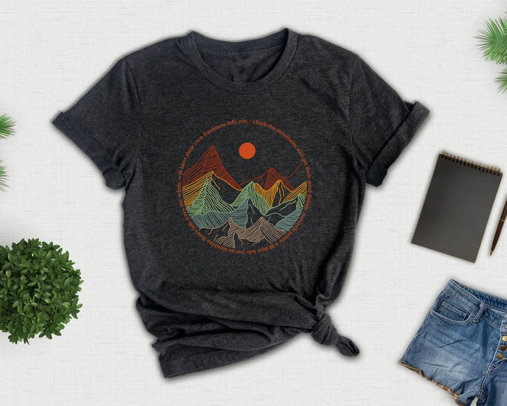 Mountains Outdoor Adventure T-shirt