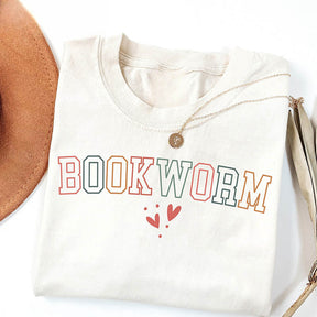 T-shirt tendance pour amoureux des livres Bookworm