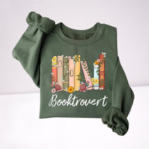 Sweat-shirt livre de lecture Booktrovert