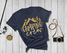 Camping Adventure Crew T-shirt