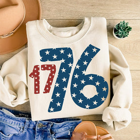 1776 America 4th of July Sweatshirt