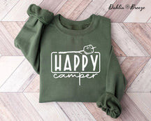 Sweat-shirt Happy Camper