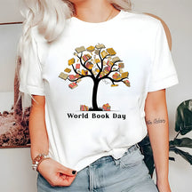 World Book Day Book Tree T-shirt