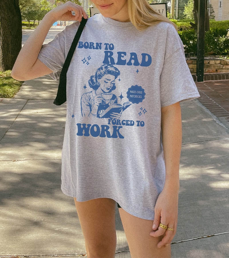 Born To Read Bookish T-shirt