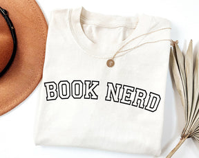 Book Nerd Crewneck T-shirt