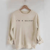 Sweat-shirt imprimé I'm A Delight