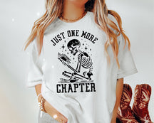 T-shirt Juste un chapitre de plus Lire plus de livres