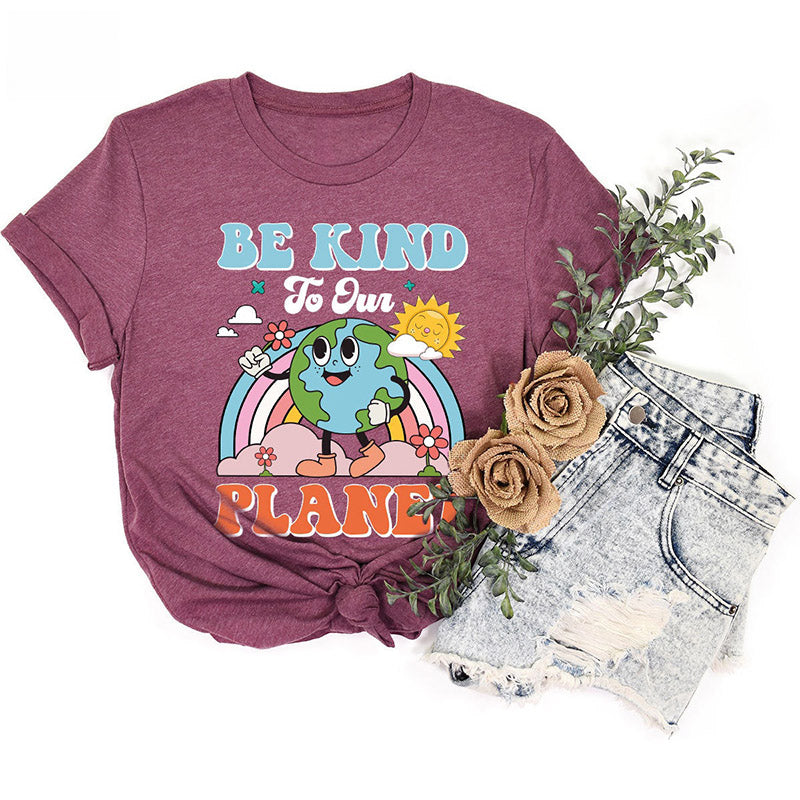 Earth Day Be Kind To Our Planet T-shirt