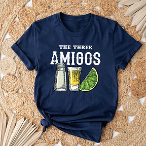 The Three Amigos Funny Drinking T-shirt