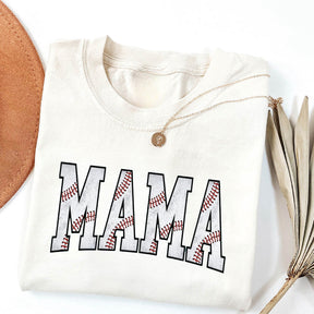 T-shirt mignon de maman de baseball