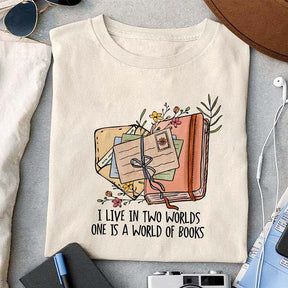 One Is A World Of Books T-shirt