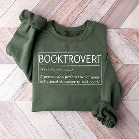 Booktrovert Definition Bookish Sweatshirt