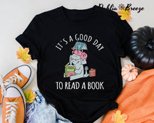 Its A Good Day To Read Funny Piggie Elephant T-shirt