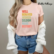 Strong Women Crewneck T-shirt