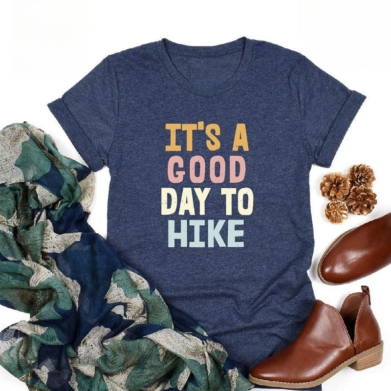 T-shirt Bonne journée pour la randonnée