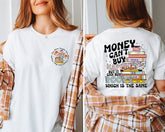 Money Can't Buy Happiness But It Can Buy Books T-shirt