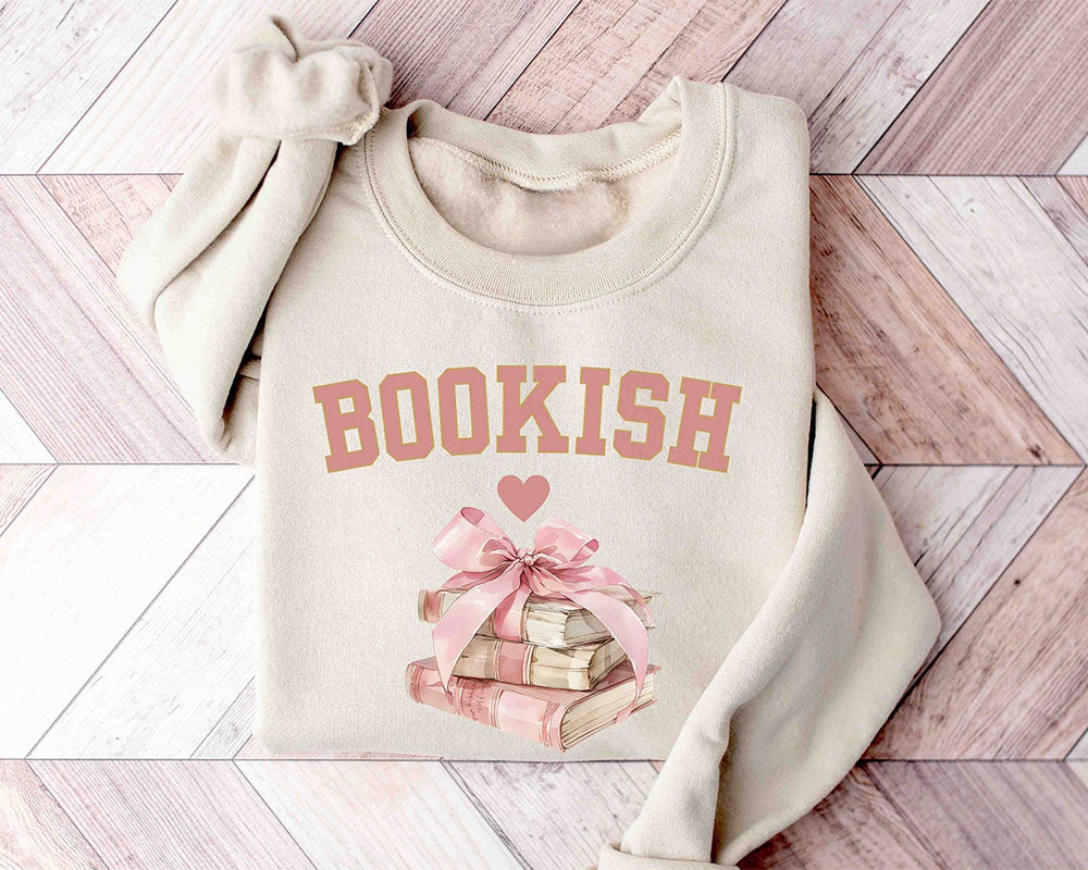 Coquette Book Lover Bookish Sweat-shirt