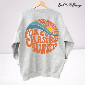 Forever Chasing Sunsets Crewneck Sweatshirt