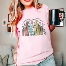 T-shirt C'est une bonne journée pour lire un livre