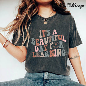 Smile Face Cute Teacher T-shirt