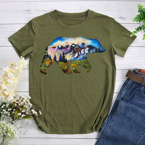 Mountain Bear Hiking T-shirt