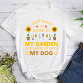 I Just Want To Work In My Garden Hiking T-shirt