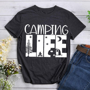 Camping Life Hiking T-shirt