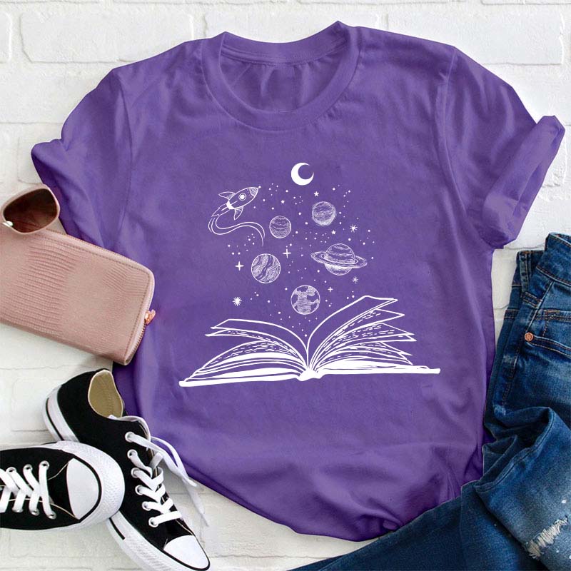 T-shirt Livres et espace