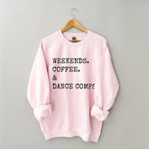 Sweat-shirt Comps de café et de danse du week-end