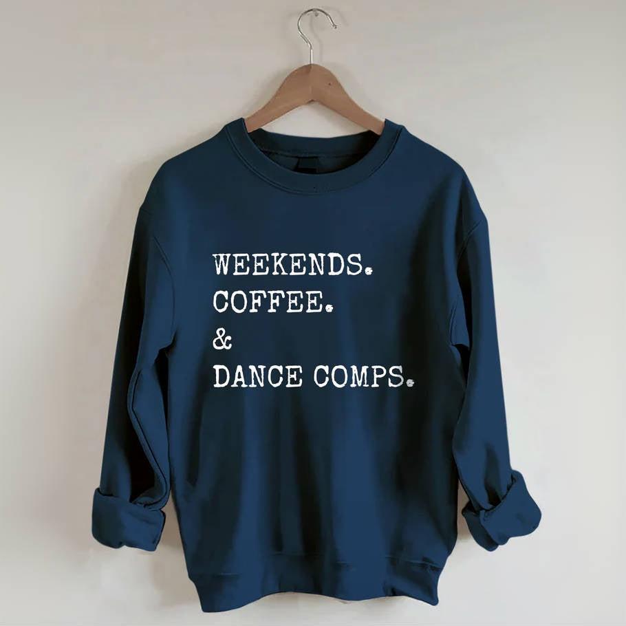 Sweat-shirt Comps de café et de danse du week-end