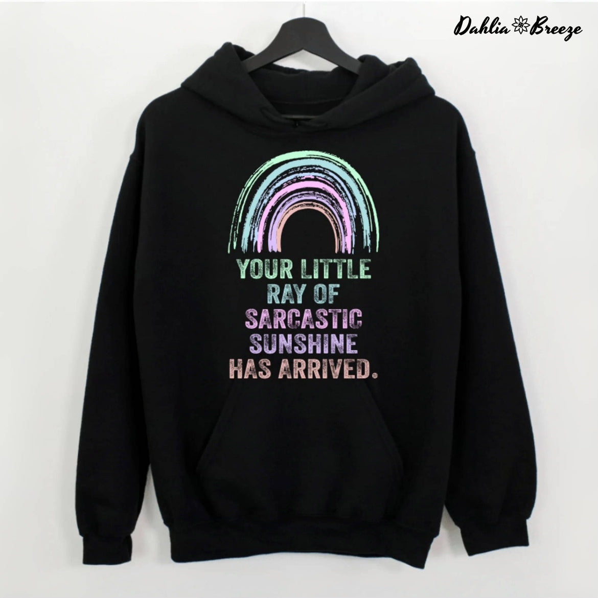 Your Little Ray Of Sarcastic Sunshine Has Arrived Hoodie