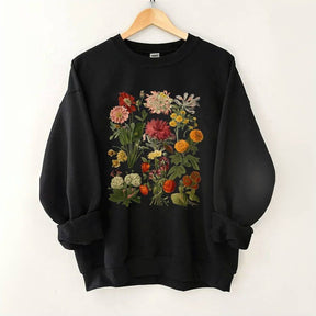 Cottagecore Vintage Blumen Sweatshirt