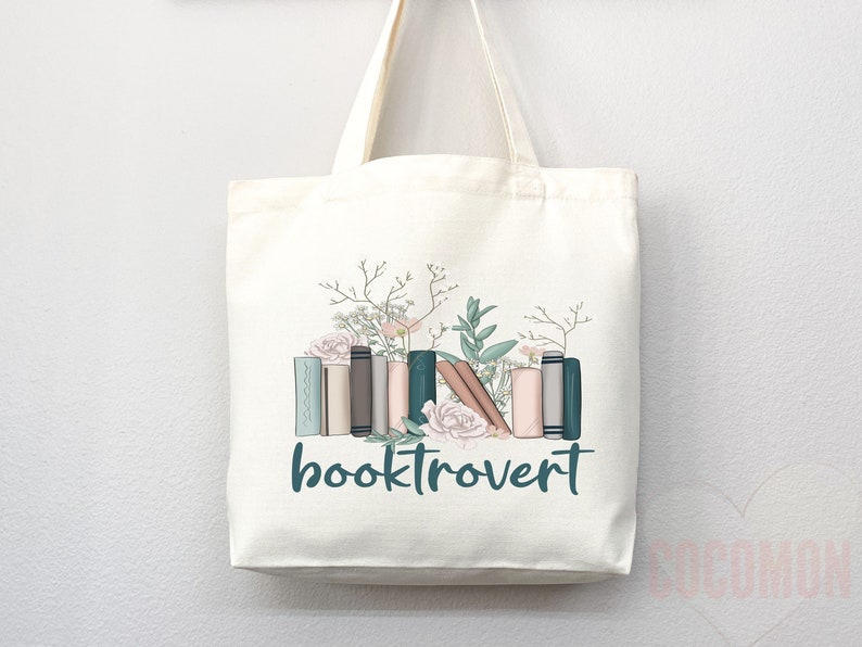 Booktrovert Tote Bag
