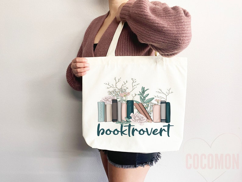 Booktrovert Tote Bag