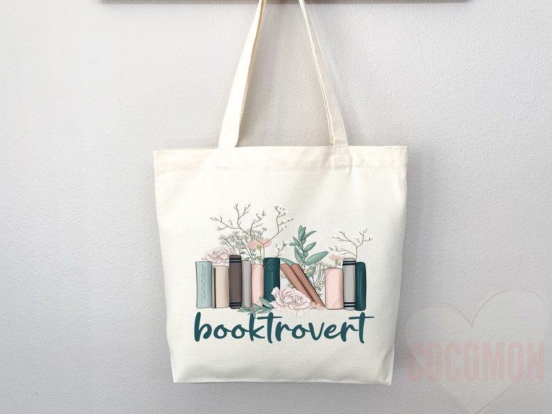 Booktrovert Tote Bag