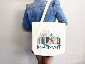 Booktrovert Tote Bag