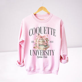 Coquette Aesthetic Book Lover Sweatshirt