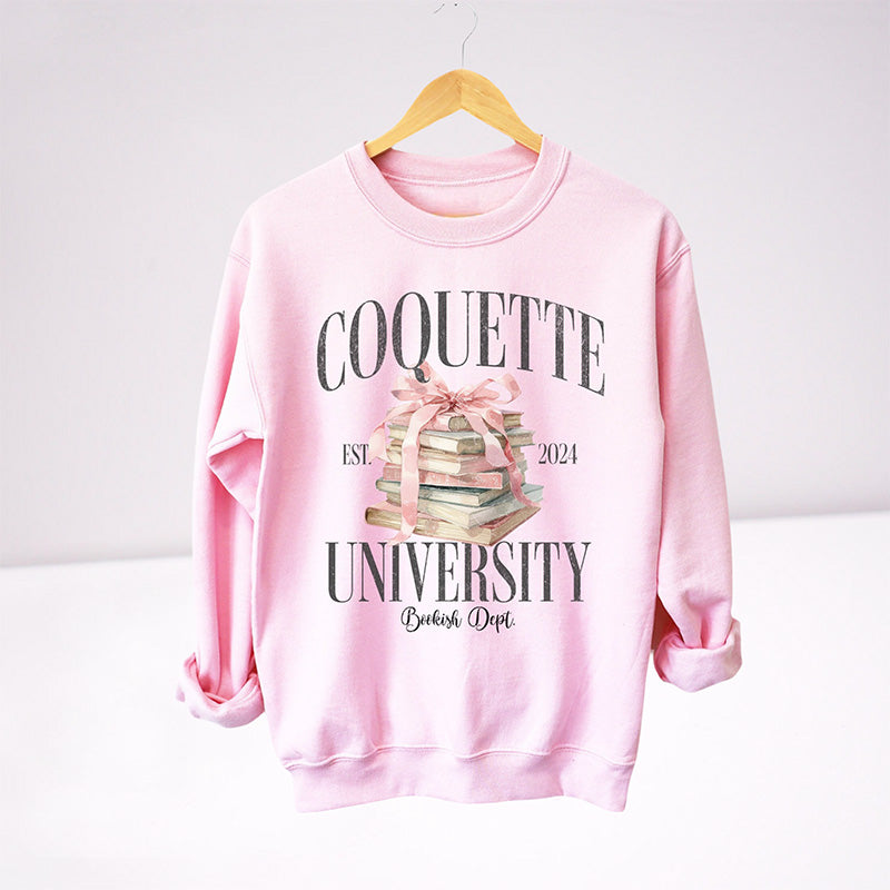 Sweat-shirt Amoureux des Livres Esthétique Coquette