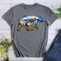 Mountain Bear Hiking T-shirt