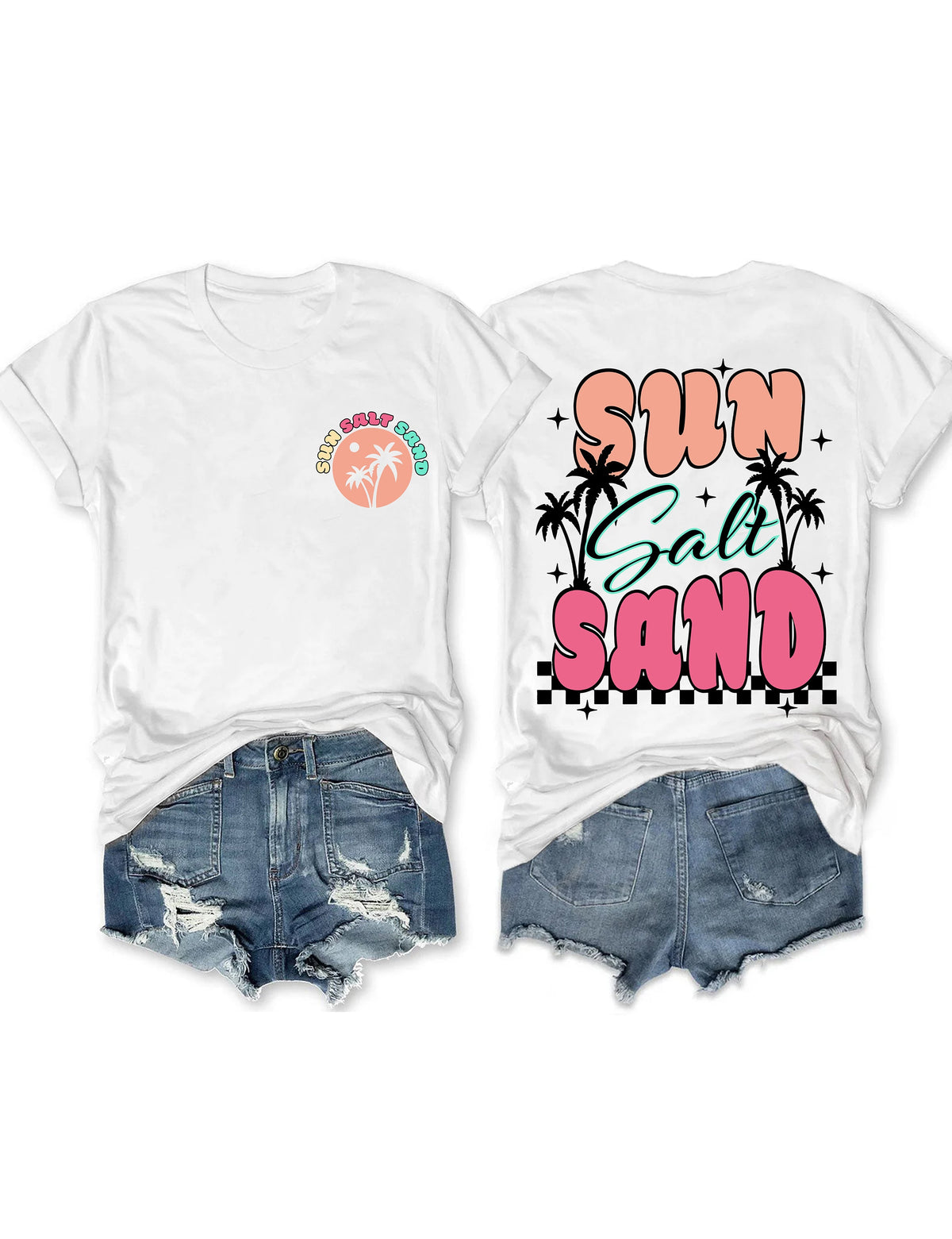 T-shirt Soleil Sel Sable