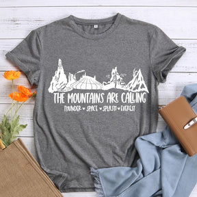 Mountains Are Calling Hiking T-shirt