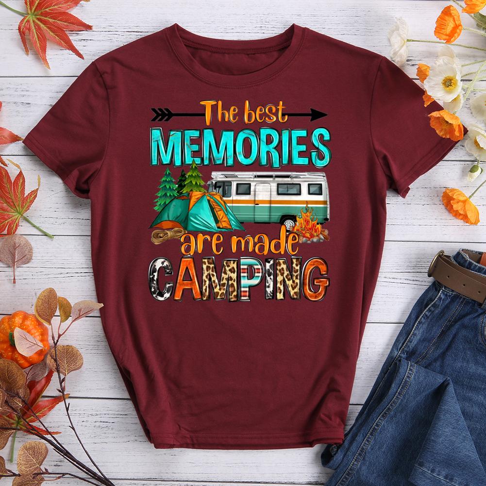 The Best Memories Are Made Camping T-shirt