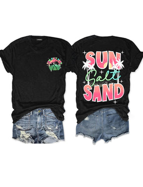 Sun salt sand T-shirt