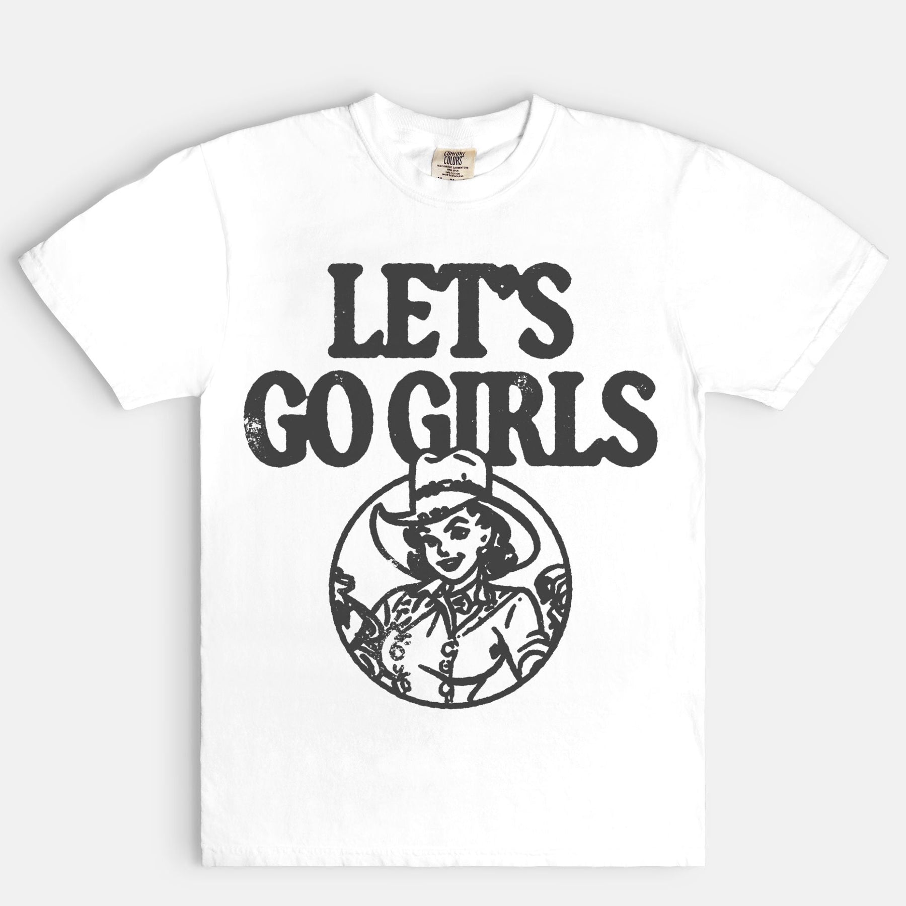 Vintage Lets Go Girls T-shirt