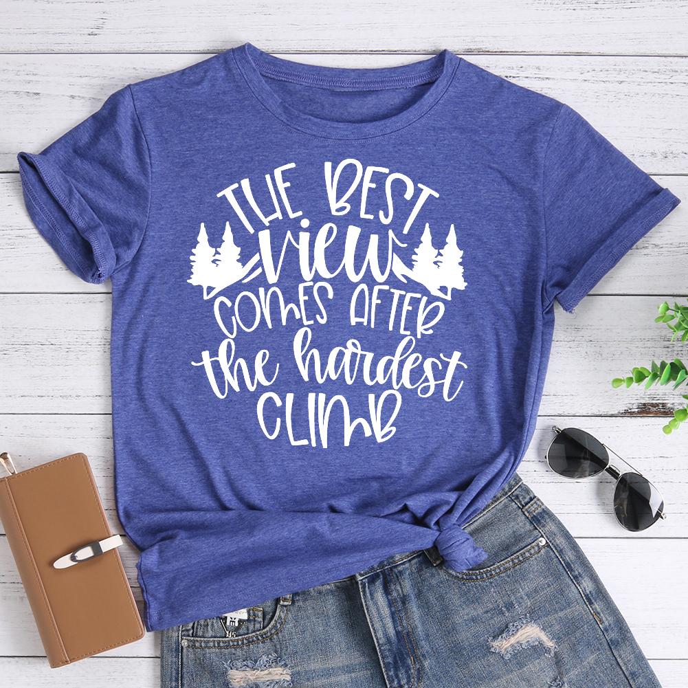 The Best View Hiking T-shirt