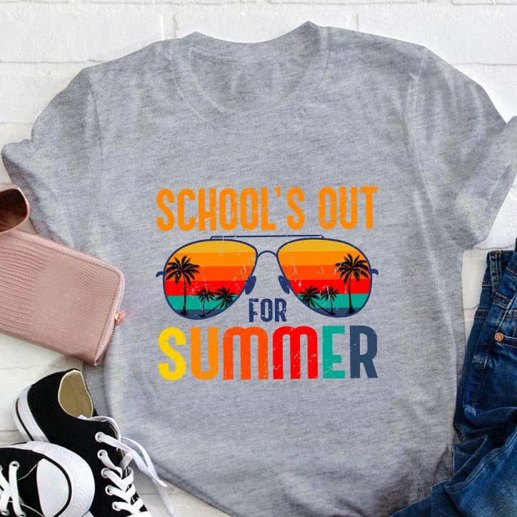 T-shirt pour enseignant, c'est fini pour l'été