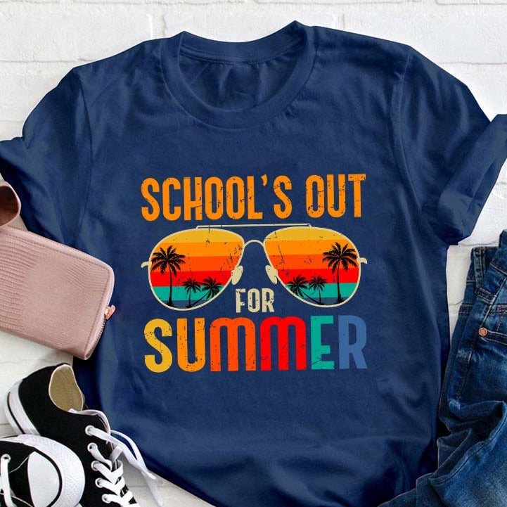 T-shirt pour enseignant, c'est fini pour l'été