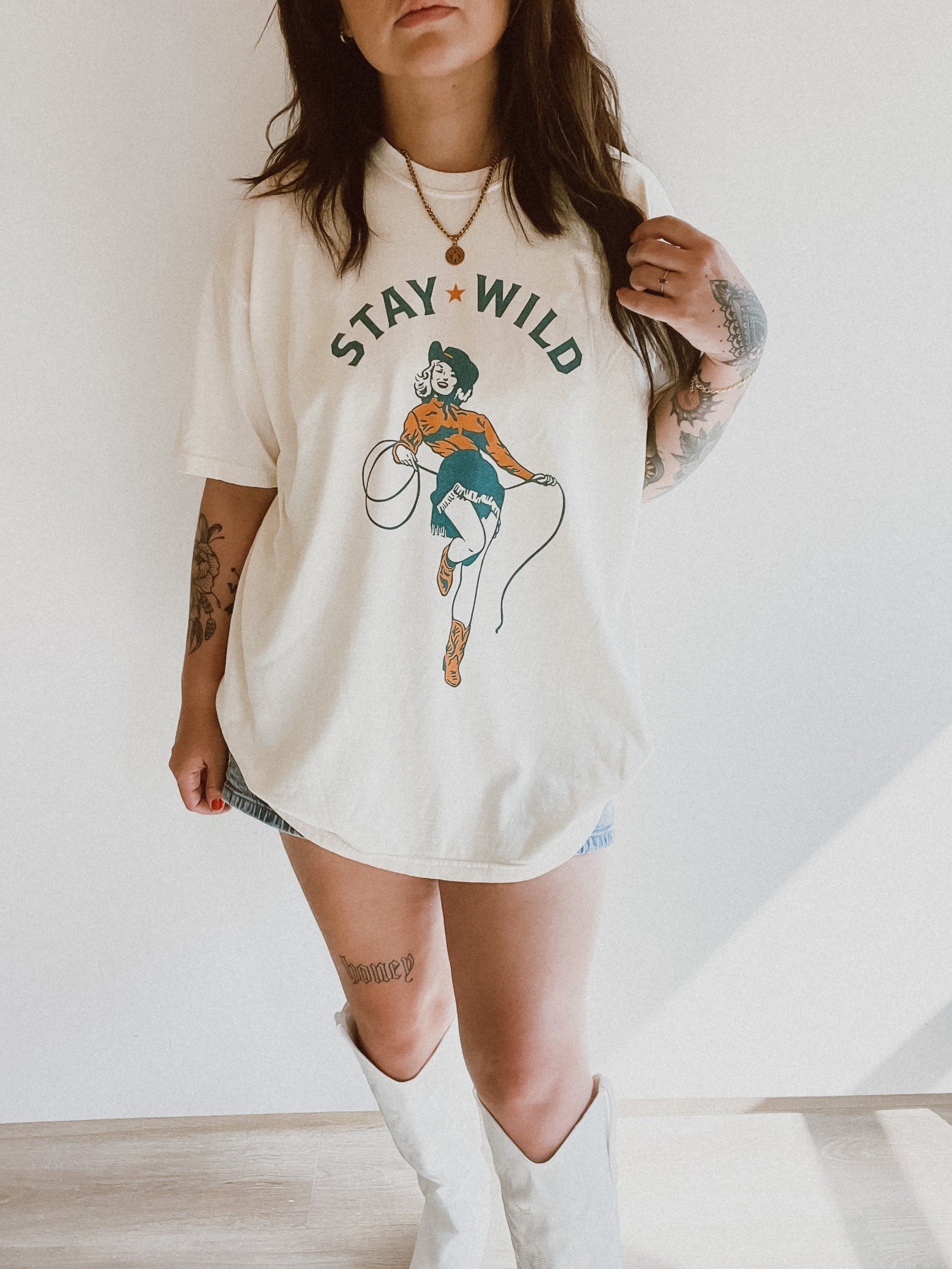 Vintage Stay Wild T-shirt