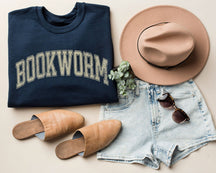 Bookworm Book Lover Sweat-shirt à col rond