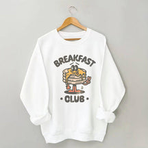 Sweat-shirt rétro esthétique Breakfast Club